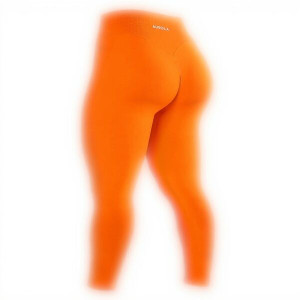 Aurolla Damen Leggings hohe Taille nahtlos Yoga Fitness