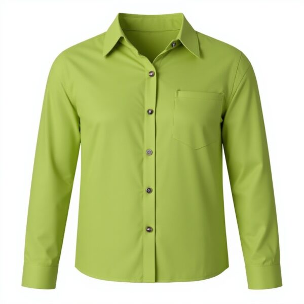 Blusen Damen SCBFDI Sommer Oversized Button Down Langärmelig