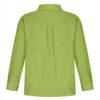 Blusen Damen SCBFDI Sommer Oversized Button Down Langärmelig