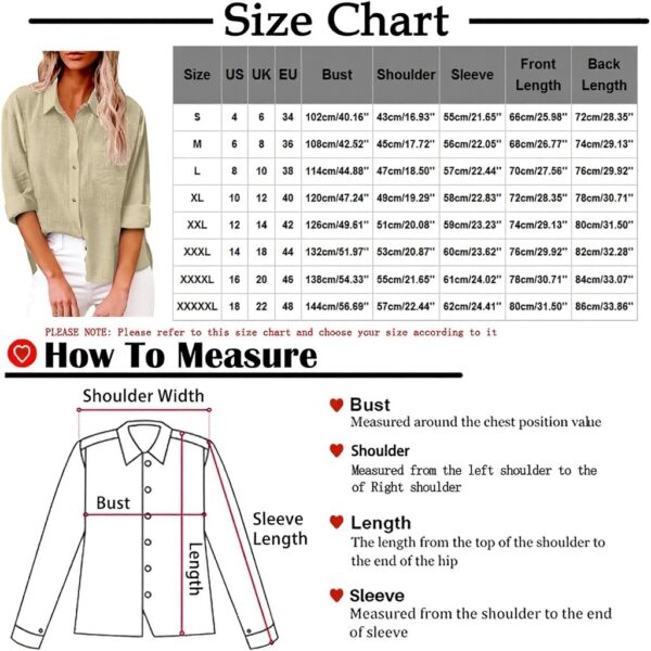 Blusen Damen SCBFDI Sommer Oversized Button Down Langärmelig