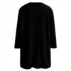 Damen Winter Pullover Plus Size Wärmend Langarm Rundhals