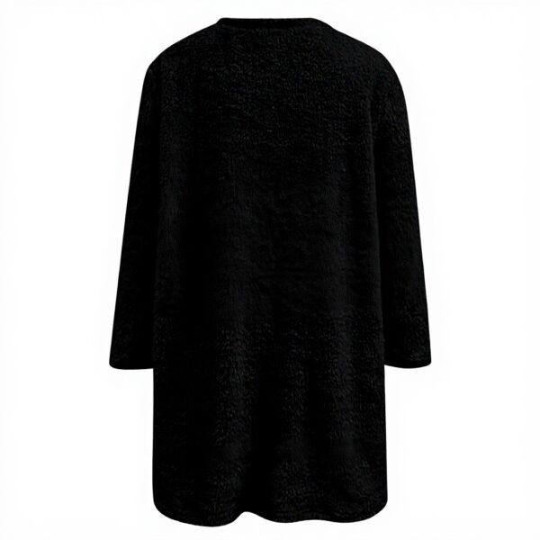 Damen Winter Pullover Plus Size Wärmend Langarm Rundhals