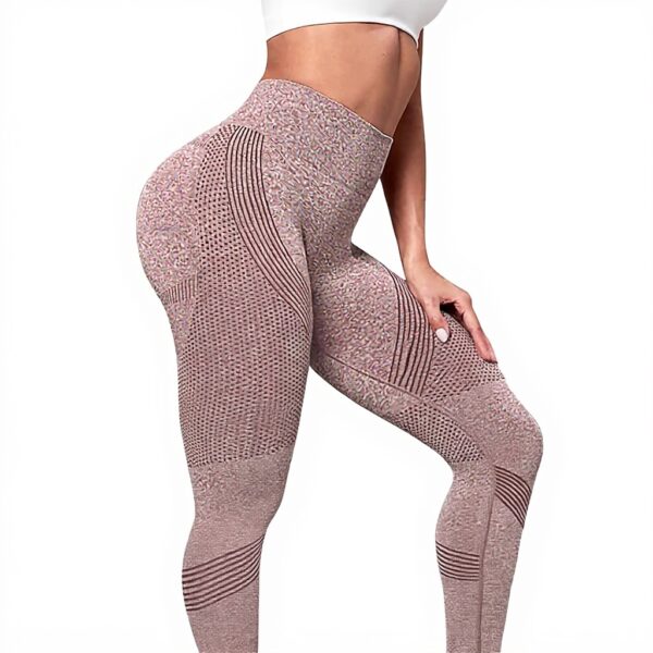 Yoga-Leggings für Frauen Dicke Hose hohe Taille Noppen