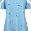 Wendeweste Damen Bluse V-Ausschnitt Kurzarm Lässig Elegant-1