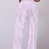 MISSACTIVER Damen Hose Baumwolle Weitbeinig Lounge Pants-3