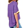 Damen T-Shirt Farbverlauf lässig übergroß Sommer