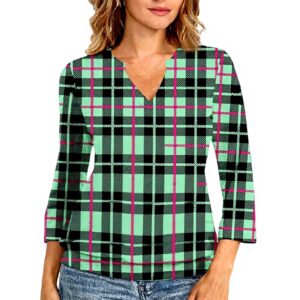 TOFOTL Bluse Damen 34 Arm V-Ausschnitt Frühlingsoutfits