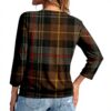 TOFOTL Bluse Damen 34 Arm V-Ausschnitt schlichte Tunika