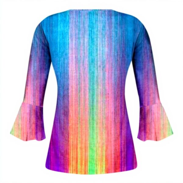 TOFOTL Bluse Damen 34 Arm V-Ausschnitt atmungsaktiv