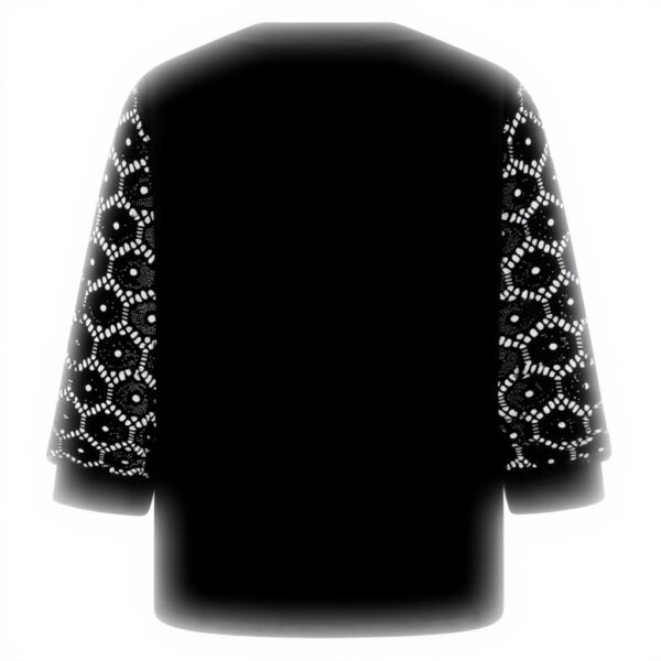 TOFOTL Bluse Damen 34 Arm V-Ausschnitt Hawaii Trend