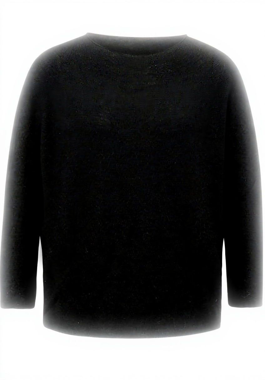 Rich Royal Pullover Damen Schwarz Charcoal an einer Person im Alltag