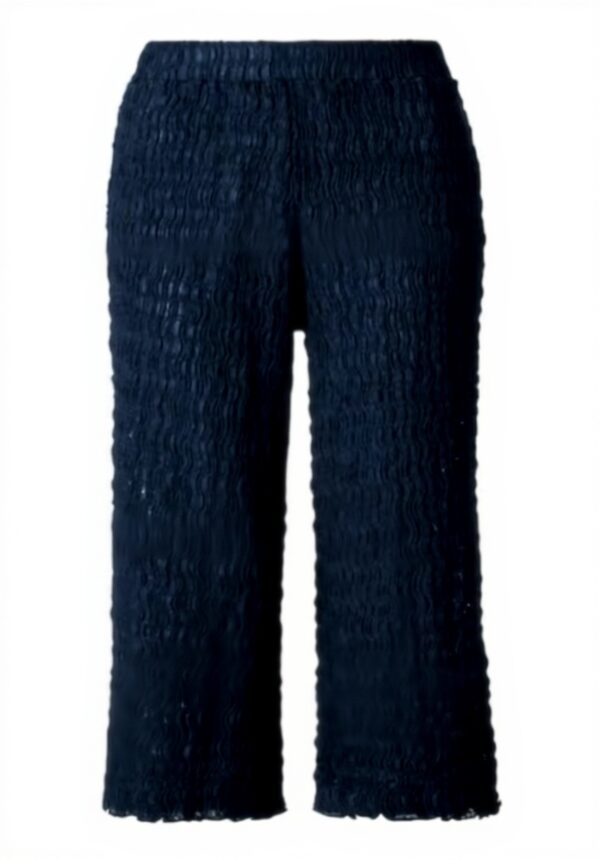 Rich Royal Crinkled Straight Leg Pants Blau XS Damen