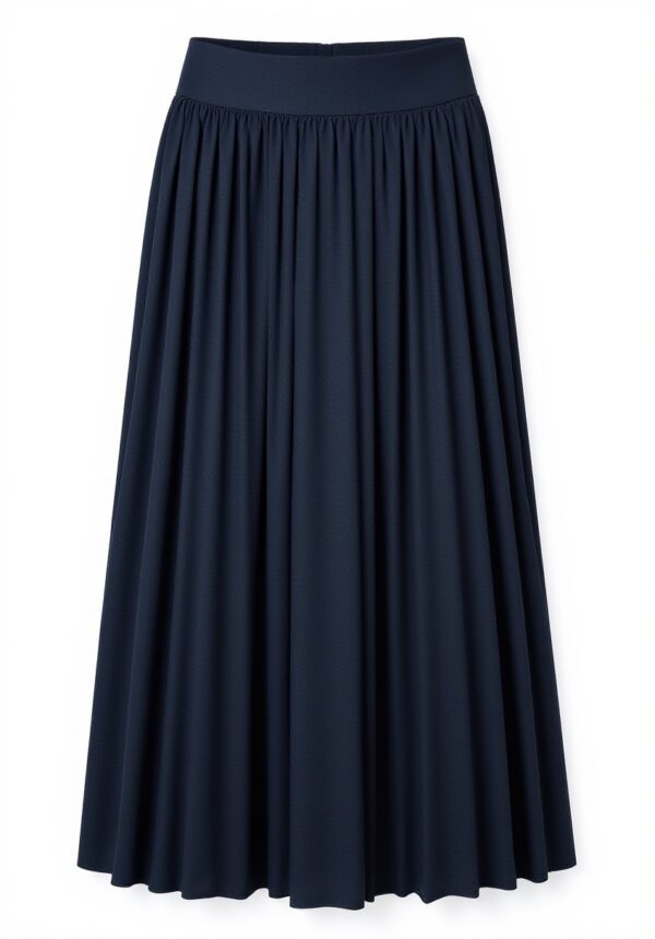 Rich & Royal Plisseerock Damen Blue Tellerrock M