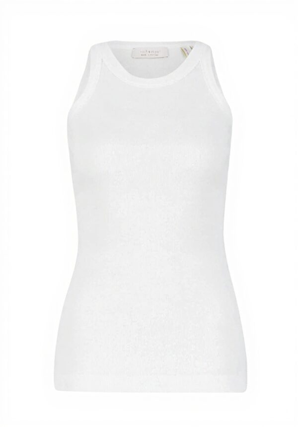 Damen Top Rich Royal Bio-Baumwolle Rundhals schmal