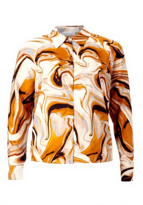 Rich Royal Blouse Oversize Damen Langarm Oversized Bluse