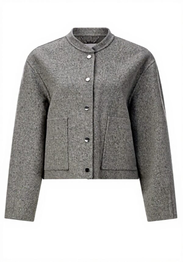 Woll Bomberjacke Rich Royal Damen elegant modisch