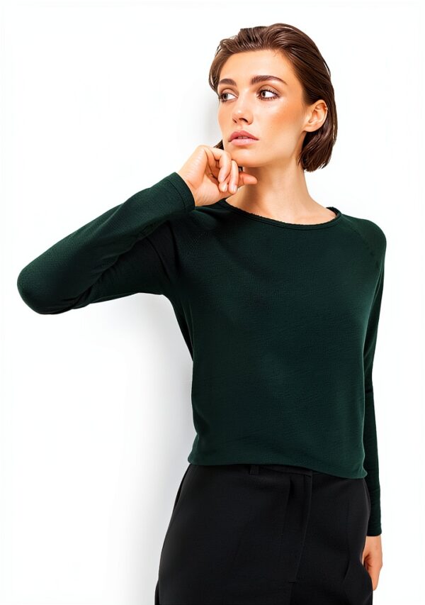 Rich&Royal Damen Sweatshirt Baumwolle Raglanärmel Casual-3