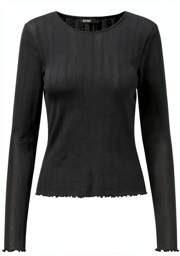 Bestseller Damen Langarm Top atmungsaktives Material-0
