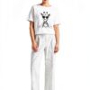 Damen T-Shirt Weiß Rich Royal Hochwertig Stilvoll-1