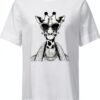 Damen T-Shirt Weiß Rich Royal Hochwertig Stilvoll-0
