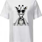Damen T-Shirt Weiß Rich Royal Hochwertig Stilvoll-0