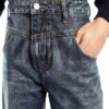 Rich Royal Damen Jeans Dunkelblau Denim Alltag-3