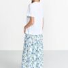 Damen T-Shirt Rich Royal Leicht Oversized Casual-2