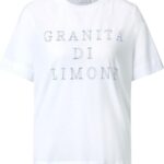 Damen T-Shirt Rich Royal Leicht Oversized Casual-0