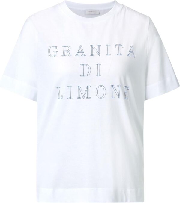Damen T-Shirt Rich Royal Leicht Oversized Casual-0
