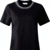 Bio Baumwolle T-Shirt Schwarz S nachhaltig weich-0