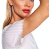 NOS EV Rib Shirt Damen T-Shirt Pull-On Handwäsche-4
