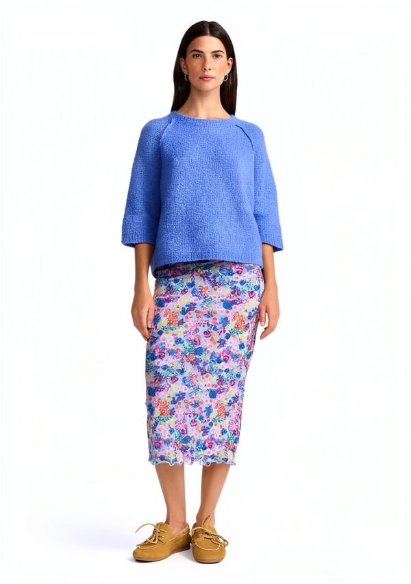 Damen Pullover Rich Royal eleganter Schnitt vielseitig-1