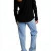 Rich Royal Damen Sweatshirt Langarm Baumwolle Komfort-4