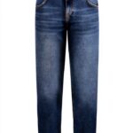 Rich Royal Damen Jeans Dunkelblau Denim Alltag-0