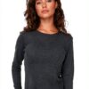 Bestseller Damen Bluse Langarm Rüschen Normal geschnitten-2