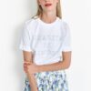 Damen T-Shirt Rich Royal Leicht Oversized Casual-4