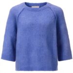 Damen Pullover Rich Royal eleganter Schnitt vielseitig-0
