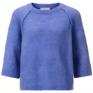 Damen Pullover Rich Royal eleganter Schnitt vielseitig-0