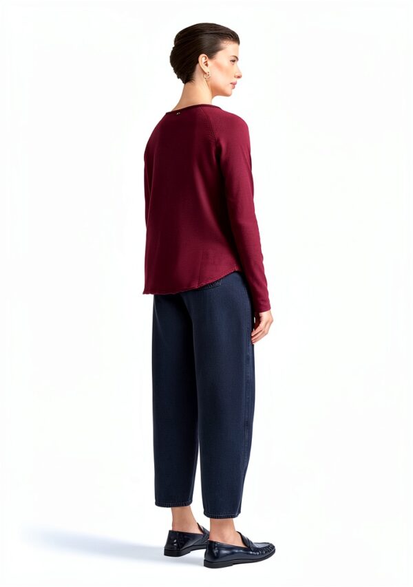 Damen Langarm Shirt Rich&Royal Baumwolle Casual Crew-3