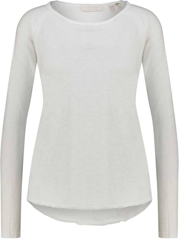 Rich Royal Damen Langarmshirt Weiß XS Pullover-0