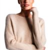 Langarm Pullover Damen Rich Royal weicher Strick-3