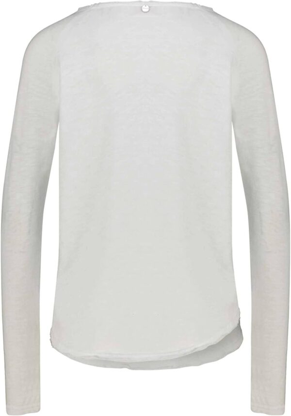 Rich Royal Damen Langarmshirt Weiß XS Pullover-2