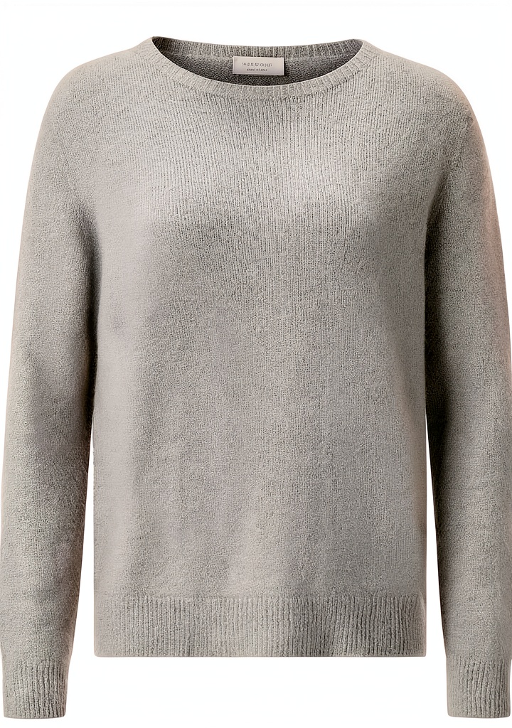 NOS Damen Langarm Pullover Cozy Crew Recycelt on a wooden desk