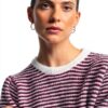 RICHROYAL Bluse Puffärmel Kastiger Schnitt Bordeaux Damen-1