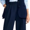 Damen Bluse Rich Royal Rüschen Streifen Skyway Blue-0