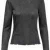 Bestseller Damen Bluse Langarm Rüschen Normal geschnitten-0