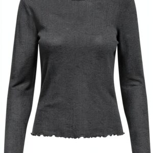 Bestseller Damen Bluse Langarm Rüschen Normal geschnitten-0