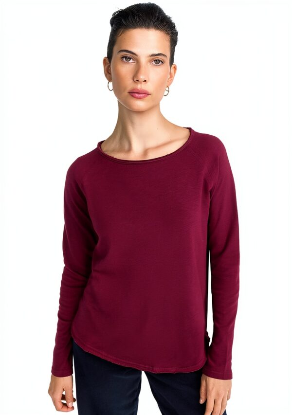 Damen Langarm Shirt Rich&Royal Baumwolle Casual Crew-2