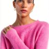 RICHROYAL Damen Kleid Rosa kastiger Schnitt nahtlos-3