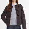 Rich Royal Bluse Damen Elegant Hochwertig Dark Chocolate-5